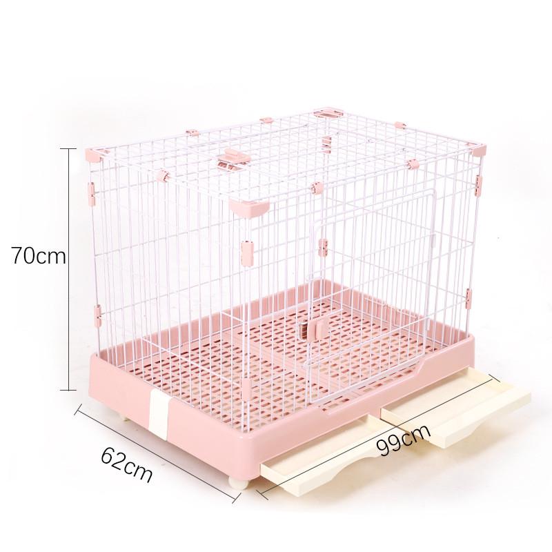 创逸dt猫笼子兔笼狗笼养殖款中大型抽屉家用小宠物笼方便清理