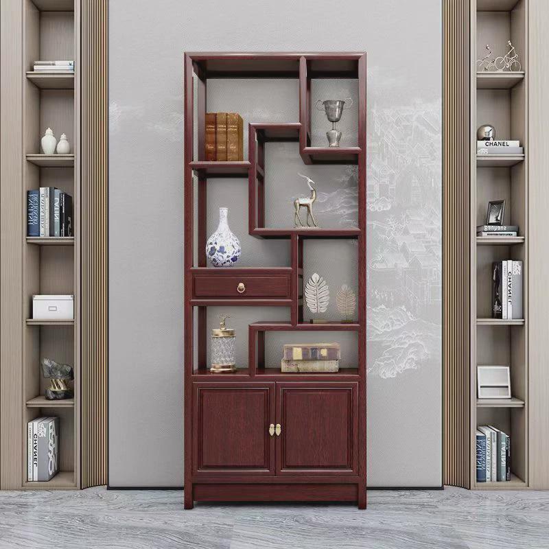 实木家具博古架多层古风多宝阁茶叶柜仿古隔断家用摆件办公室简约