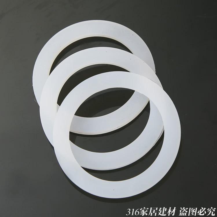 外径55mm皮圈平垫垫片排水管42mm下水管密封圈 2寸内径硅胶垫圈