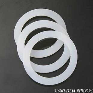 外径55mm皮圈平垫垫片排水管42mm下水管密封圈 2寸内径硅胶垫圈