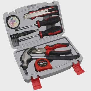 多功能维修组合9件套家庭礼品工具箱套装 瑞德家用五金工具套装