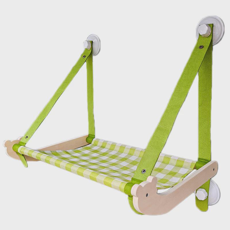 猫吊床可折叠悬挂式吸盘窗户猫咪吊床四季通用大空间可拆洗猫窝