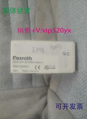 现货供应Rexroth力士乐R901022831压力开关HEDE10A1-20/100K41G24