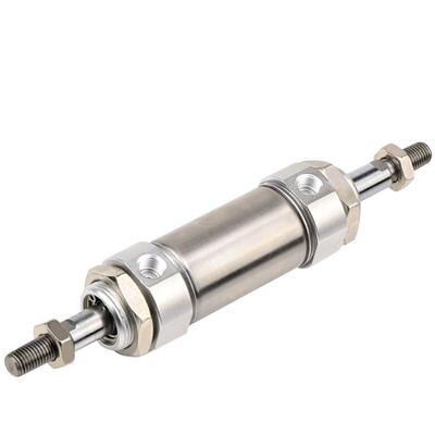 两头双出不锈钢迷你气缸MAD20x25/50/75/100/125/200/250/300