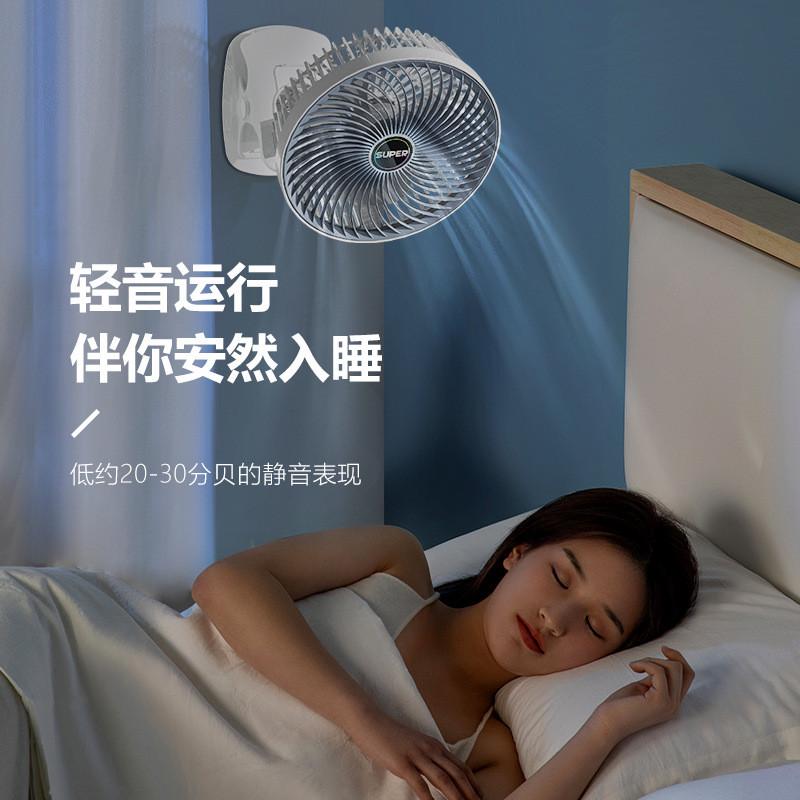 新款桌面便携式USB直插风扇学生宿舍挂壁夹子风扇手持台式电风扇