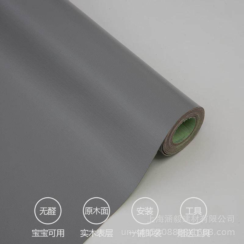 pvc仓库地板革粉红黄色浅绿色工程车间展会幼儿园卷材地板胶批发