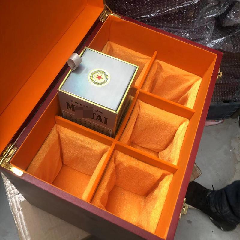 六瓶装酒盒白酒盒包白酒伴手礼手提木盒礼品盒中式实木飞天装酒箱