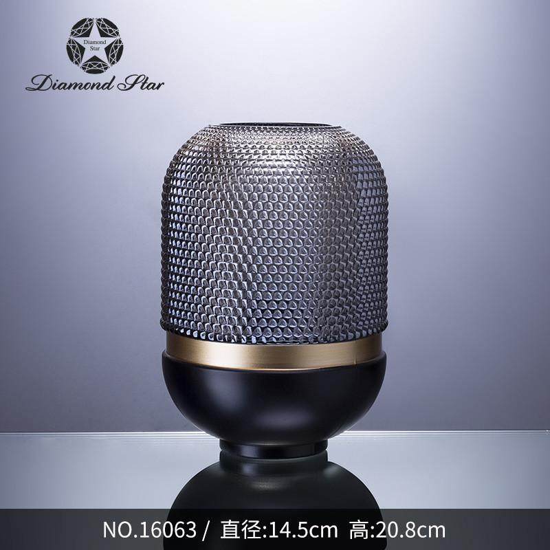 北欧简约玻璃花瓶轻奢创意插花水培器高颜值样板房客厅摆件批发,家居饰品,装饰摆件,淘宝优惠券,粉丝福利购,淘宝优惠卷