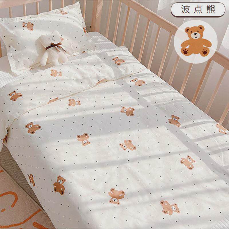 婴幼儿被套可爱清新儿童被套多种花色可选柔软亲肤
