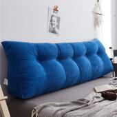 床头靠垫大靠背玉米绒沙发靠枕可拆洗护腰枕三角靠垫飘窗抱枕软包