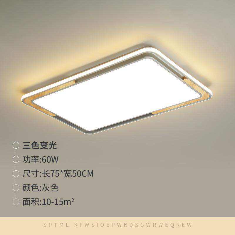 新款中山简约小户型客厅灯餐厅卧室长方形吸顶灯广东大气源头厂家