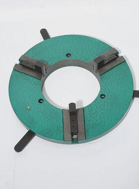 200卡盘厂家直销三爪卡盘焊接通孔变位机大通孔快速装夹法兰