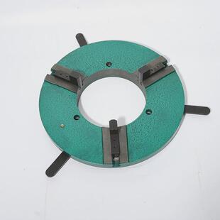 200卡盘厂家直销三爪卡盘焊接通孔变位机大通孔快速装夹法兰