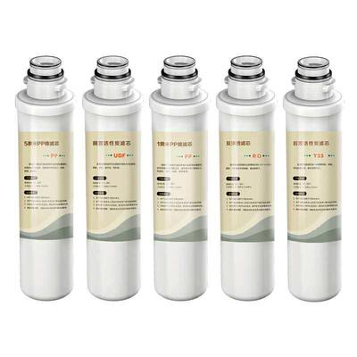 格美希力松浦鼎美106107反渗透净水器五级直饮抛弃式原厂滤芯