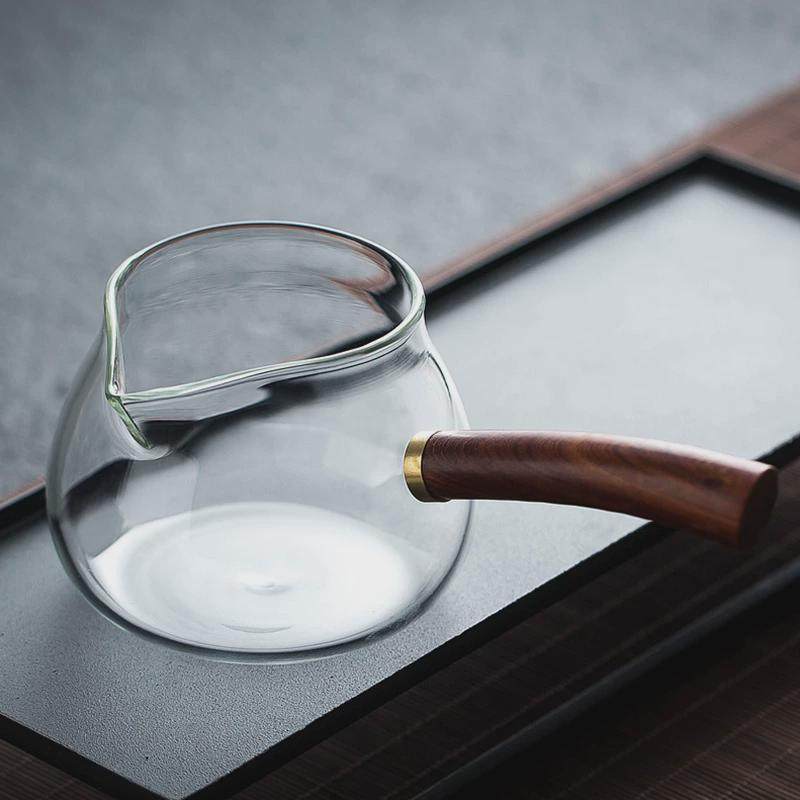 玻璃公道杯茶漏套装泡茶加厚耐热大号功夫分茶器茶具配件侧把公杯,餐饮具,公道杯,淘宝优惠券,粉丝福利购,淘宝优惠卷