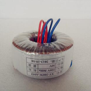 200W220V:30V纯铜环形单相变压器足功率低频变压器一台起订