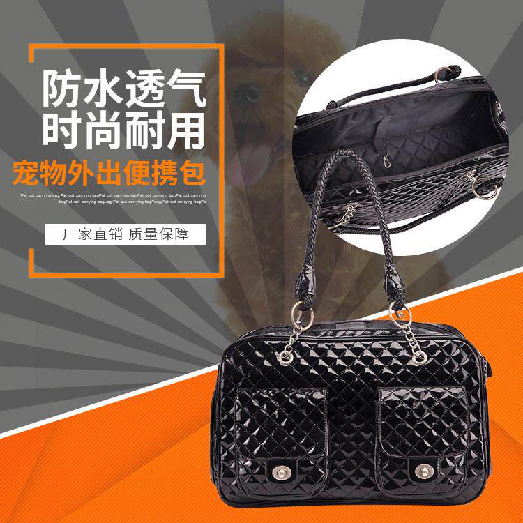 大容量新款pu猫包外出双肩宠物包可折叠便携工厂立体小宠物包