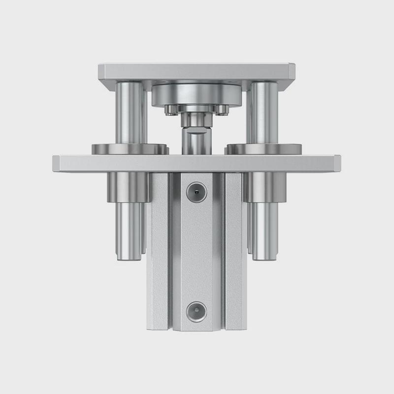 四导向顶升气缸大全升降器平台导柱带导杆四柱气动流水线