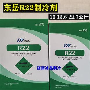 东岳R22制冷剂冷库空调机组氟利昂冷媒雪种1013.622.7kg公斤