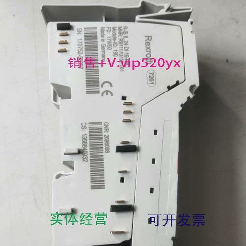 现货供应Rexroth力士乐模块型号:R911170752-101全新议价