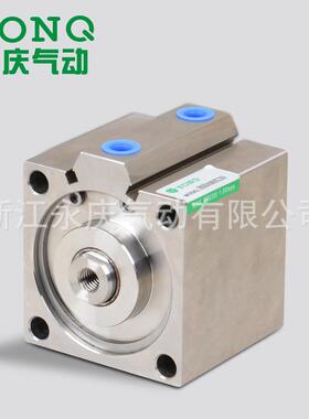 大量直销全不锈钢气缸BSDA薄型气缸80X30气缸迷你方形活塞式气缸