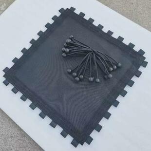 户外儿童蹦极床跳布弹力布幼儿园跳床网布大型网红蹦蹦床配件