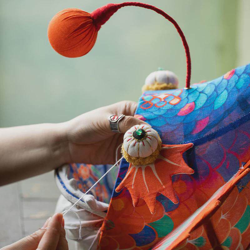 王的手创安康鱼灯笼中秋节手工diy材料包中式竹编花灯古风国潮,节庆用品/礼品,灯笼,淘宝优惠券,粉丝福利购,淘宝优惠卷