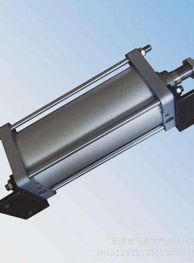 smc大缸径cs2b气缸cds2l160-250带气缸安装脚架