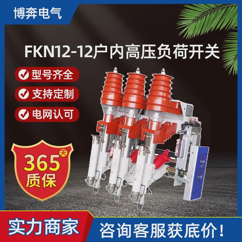 fkn12-12/630户内高压压气式负荷开关fzn25电动手合电分fn12-12rd