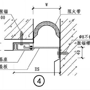 铝合金双卡及顶棚内墙型建筑变形缝墙面伸缩缝盖板厂家专业生产