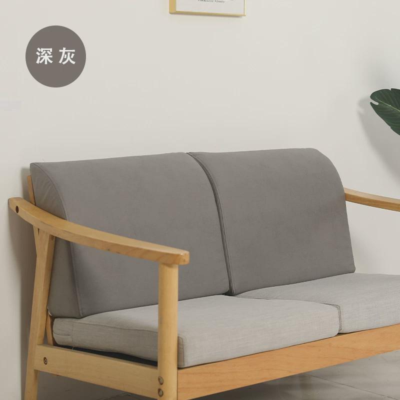 a947沙发靠背垫厚客厅硬长方形海绵沙发腰靠大号床头可拆洗大靠枕