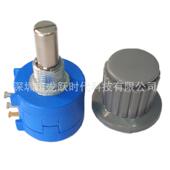 滑动变阻器配旋钮帽kyp25 6.35mm进口精密多圈可调电位器3590s