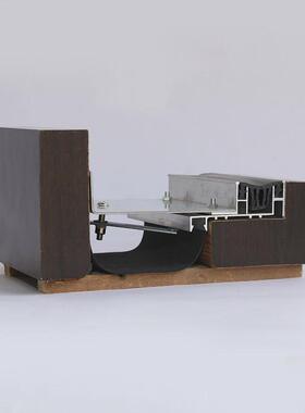 地面变形缝厂家供应F-WRW转角型伸缩缝铝合金不锈钢建筑抗震型