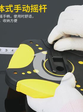 热销波斯15米20米30米50米长钢卷尺便携式盒式拉尺长钢尺不锈钢卷