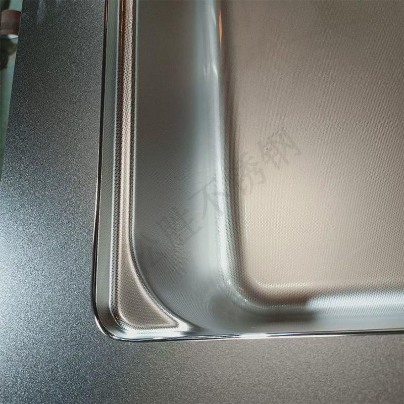 定制台面防刮花不锈钢板玫瑰金花台银色喷砂抗指纹防刮古铜面板