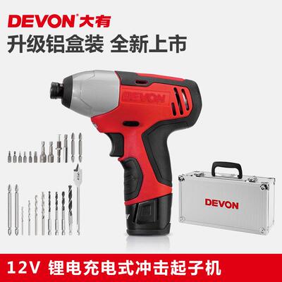 DEVON大有5228-Li-12H12V锂电切割机冲击起子机/螺丝批螺丝刀