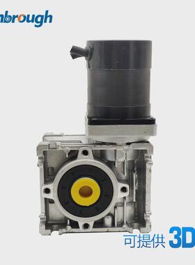 57蜗轮减速无刷电机24V69W3000RPM减速比5-80