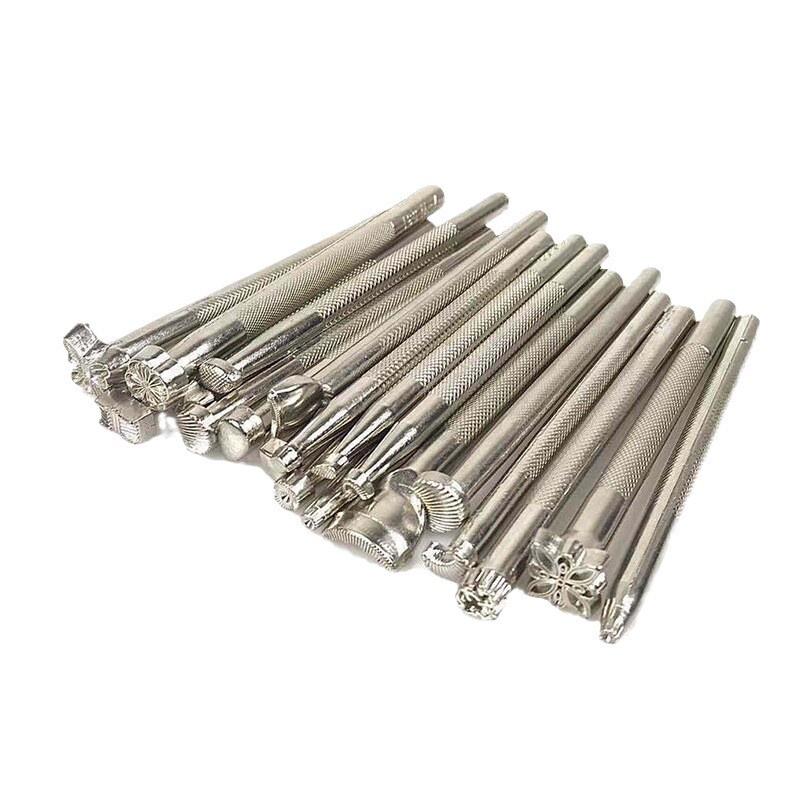 新势力DIY皮革工具套装工具入门级手缝皮具菱斩皮艺套96Pcs