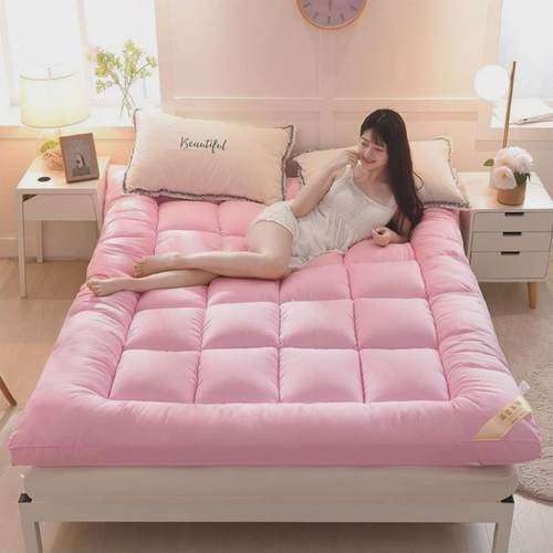 加厚10cm床垫1.5m1.8米床垫被人榻榻米单双家用学生宿舍软床褥子