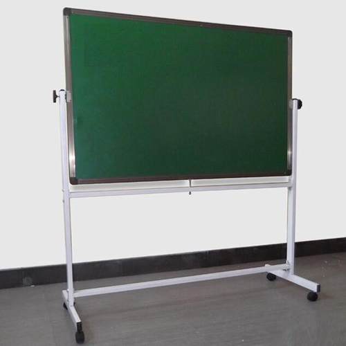 移动支架式白板绿磁性板黑板办公广告展板培训留言板写字板落地