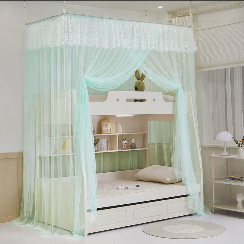 5n蚊帐家用2024新款吸顶粘钩式子母床上下铺梯形一体家用儿童上下,床上用品,蚊帐,淘宝优惠券,粉丝福利购,淘宝优惠卷