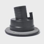 圆形现货 房车改装 直供房车重力加水口带锁黑 配件带锁加水口