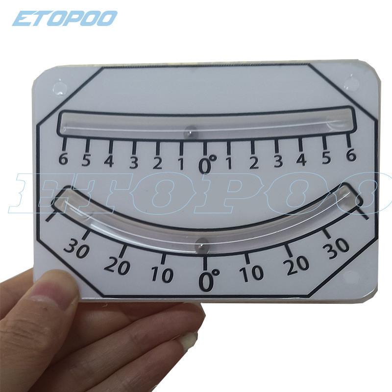 huoto船舶用倾仪协双管水平仪船舶仪水泡倾斜仪角度仪