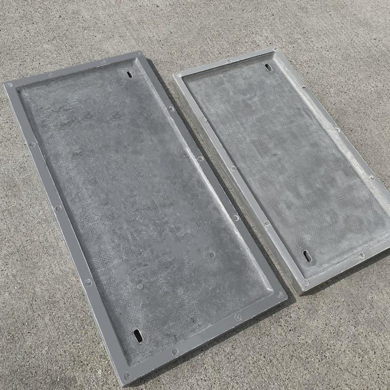 金盟直销排水沟盖板重型盖板电力smc复合树脂井盖电缆沟盖板