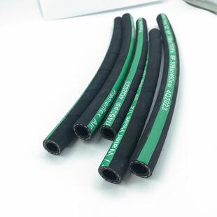 软管编织胶管低压输水输气输油棉线黑色夹线橡胶管加长120米现货