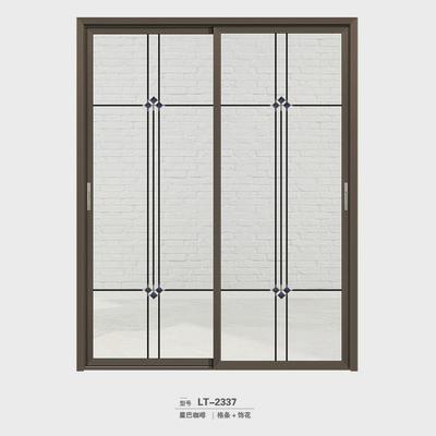 铝合金48*35室内书房隔音推拉门阳台移门客厅厨房隔断窄边推拉门
