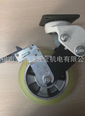 国产承载glh-60/75acm-600/800f尼龙精密低重心脚轮3寸福马700kg