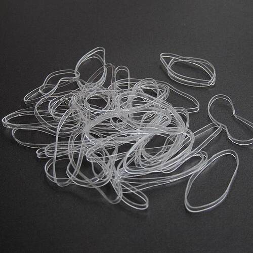 白色透明耐高温防老化胶圈TPU橡皮筋MB-4024透明胶圈