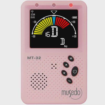 小天使MT32自动调音校音节拍器三合一定音器中阮琵琶古筝乐器通用