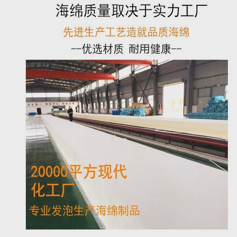 6B76厂家直销高密度加厚单双人海棉床垫榻榻米垫沙发垫学生床垫纯